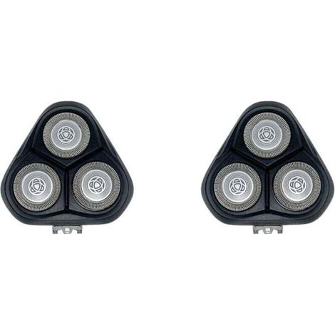 2 Têtes De Rasoir De Rechange Compatibles Série S3000 S3101 S3102 S3103 S3201 S3202 S3203 S3205 S3206 S4301 S4302 S4303-Crezuo