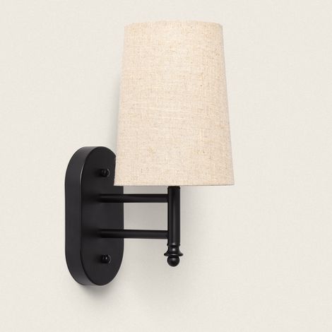 Wandleuchte Metall Watary Conne Beige