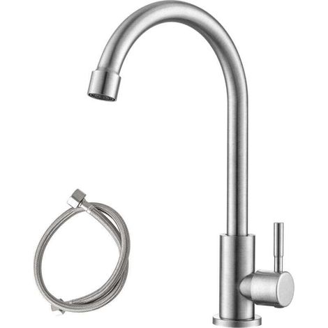 Kaltwasserhahn, Einhand-Kaltwasserhahn für die Küche, ideal für Garten oder Küche, elegantes Design