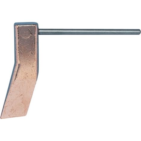 GCE KAYSER Kupferstück Hammerform, gekröpft - 810