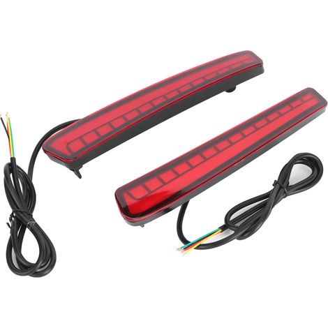 Dynamisches rotes LED-Blinklicht für die hintere Stoßstange des Toyota Corolla/Levin E210 4-Türer Limousine ab Baujahr 2020, Bremslicht (1/5)