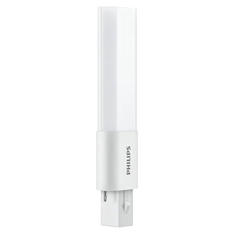 Philips Bombilla LED CorePro PLS G23 profesional 2 pines, 5W equivalente a 11W, 500/550Lm 3000K/4000K, 105mm