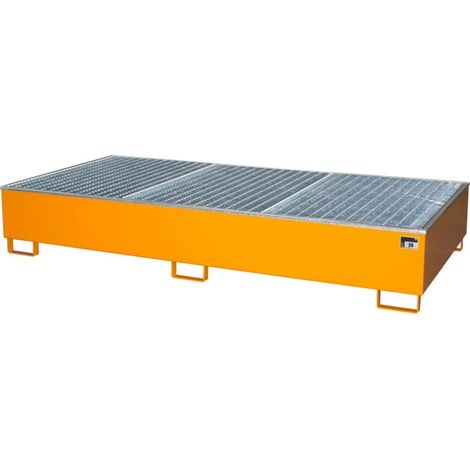 Bauer Südlohn lèchefrite AW 1000-2/PE, peint, jaune-orange