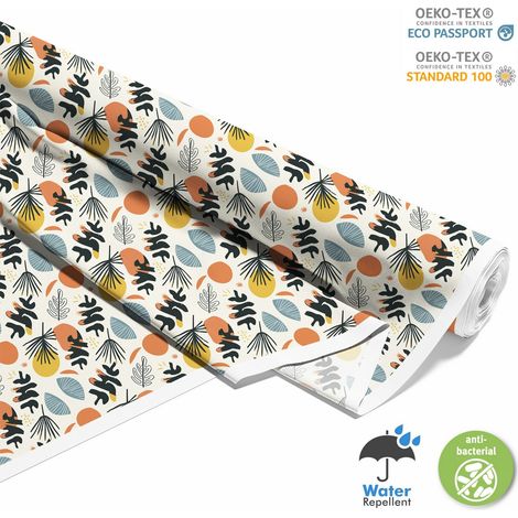 Dekorativer Outdoor-Stoff Oxford - Motiv Sommer DX9228 (1/5)