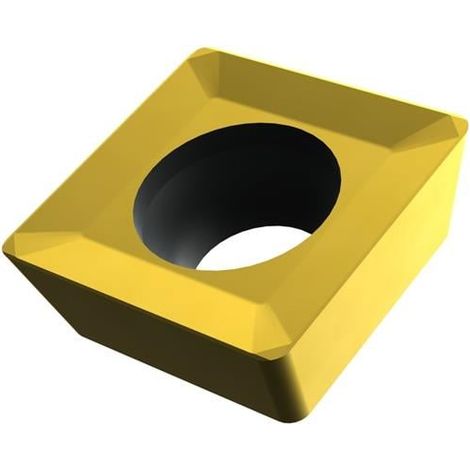 Fräswendeschneidplatte ISO SPET 120408S:M8330 D.5,5mm PVD beschichtet Farbe Gold (1/2)