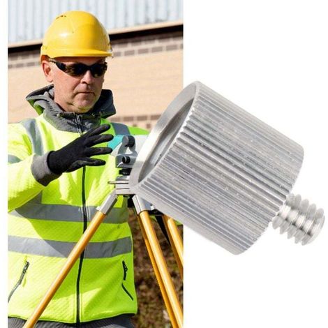 Adaptateur de Trépied de Niveleur Laser, 5/8 Femelle vers 1/4 Mâle Vis Adaptateur de Vis de Micro Adaptateur de Vis de Trépied (1/4)