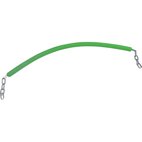 Rubber Coated Stable Stall Chain (Green Plain End Horse Door Guard)