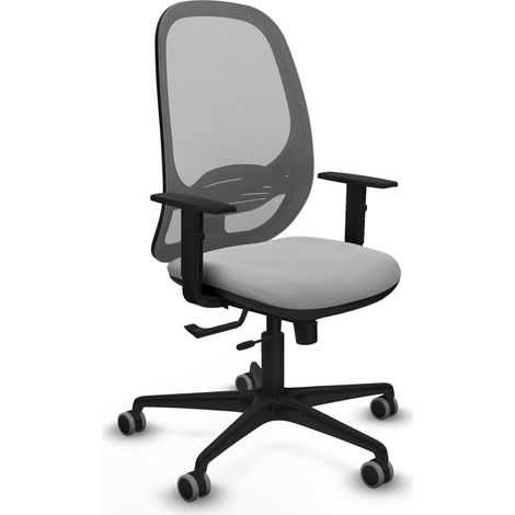 Silla de oficina piqueras y crespo Cilanco gris claro ajustable (1/2)