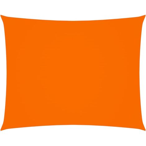 Voile de parasol Tissu Oxford rectangulaire 2,5x3,5 m Orange (1/5)