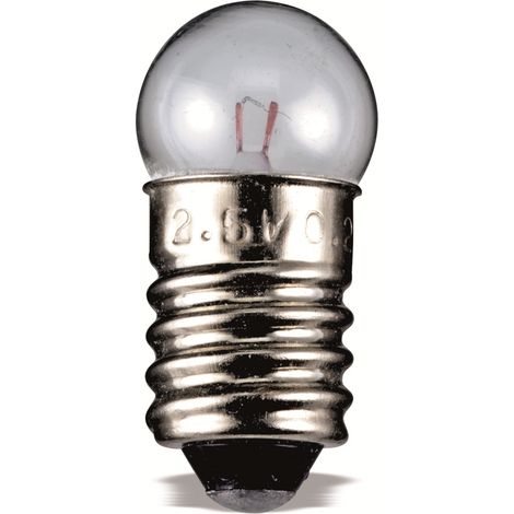 GOOBAY Taschenlampenbirne, 9327, G11 Kugel, E10, 12 V, 2.4 W