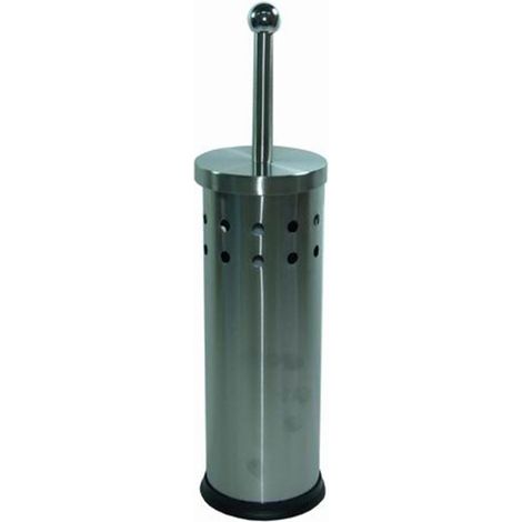 PORTASCOPINO WC IN ACCIAIO ALTO CM 40 BAGNO SCOPINO WC PRA 97604 (1/2)