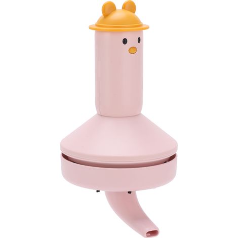 Aspirateur de bureau portable mini rechargeable par USB, balayeur de poussière rose