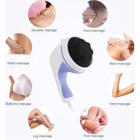 Vibra Slim Luxus-Massagegerät, komplettes elektrisches Massagegerät-Set (1/3)