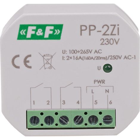 Relè elettromagnetico PP-2Zi 230V (1/5)