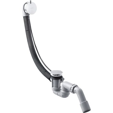 Hansgrohe Flexaplus S - Juego de desagüe y rebosadero, cromo 58150000 (1/2)