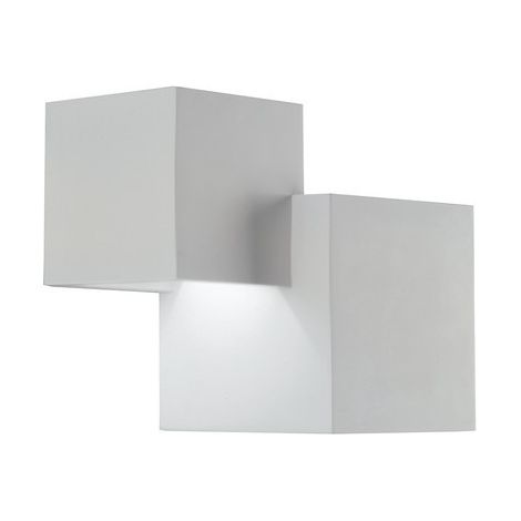 APPLIQUE RUBIK DOPPIA 2XG9 20X12XH16CM IN GESSO. (1/4)