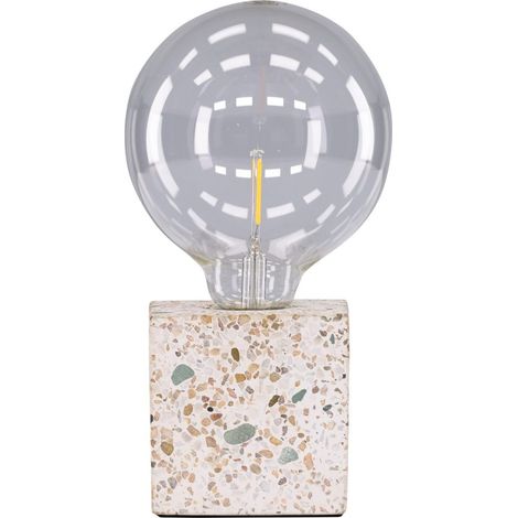 Lampe à Poser Design "Rilche" 9cm Gris