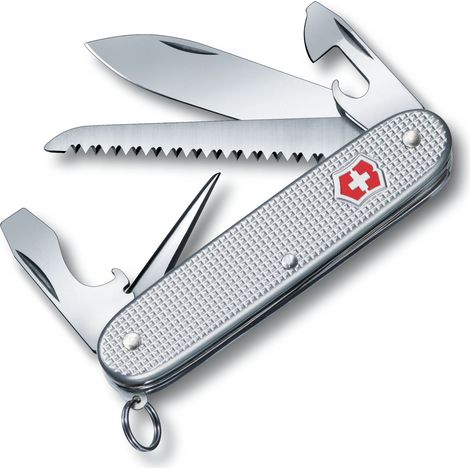 Victorinox Farmer Alox Multifunktions-Taschenmesser Silber