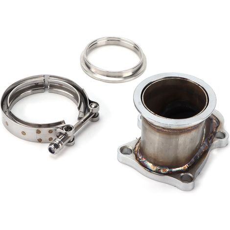 Bride Turbo Downpipe Bride 5 Trous V Band Adaptateur Conversion Remplacement pour Subaru Forester XT 2004-2008 (1/5)