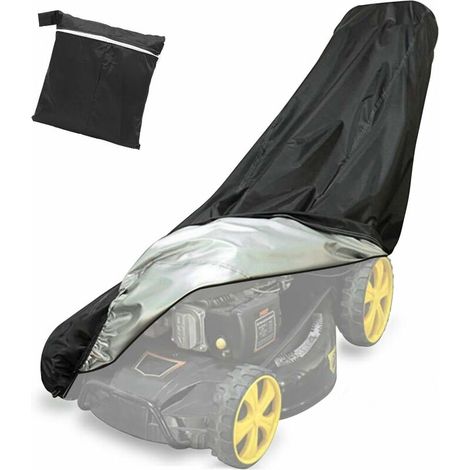 Housse de protection pour tondeuse à Gazon Etanche pour Extérieur Jardin Pelouse avec Sac de Stockage 193x63.5x112CM (1/5)