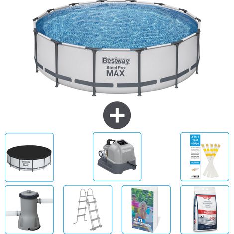 Bestway Steel Pro MAX Rund - 427x122 cm - 8-teilig S649