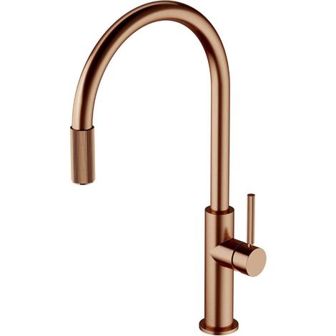 OMNIRES Switch - Grifo de fregadero con dispositivo de filtración, cobre cepillado SW9057-FD1CPB (1/3)