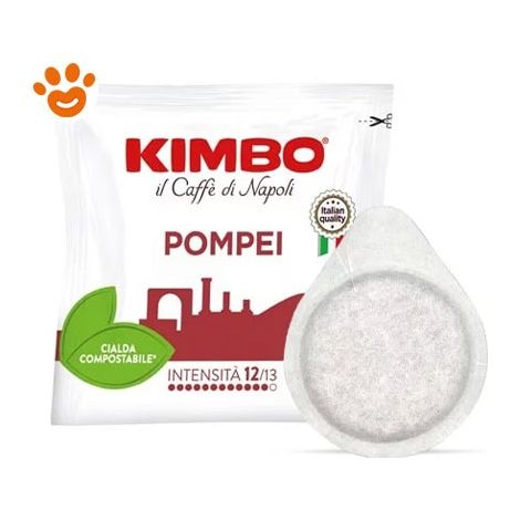 Kimbo Caffè Cialde ESE 44 -
 Pompei - Confezione 50 Cialde -