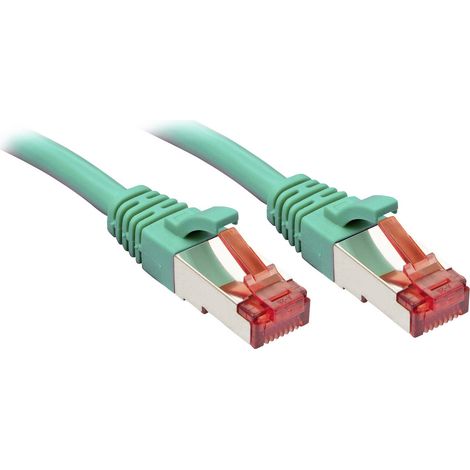 LINDY 47755 RJ45 Patchkabel CAT 6  20.00 m Grün  1 St.