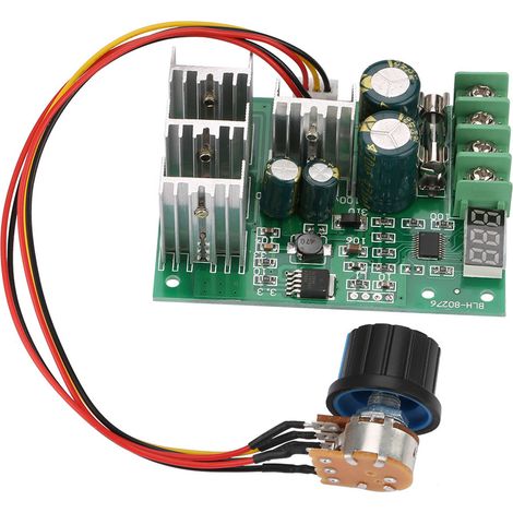 DC6-60V 30A Digitalanzeige 0100% einstellbares Antriebsmodul PWM-Gleichstrommotor-Drehzahlregler (1/5)