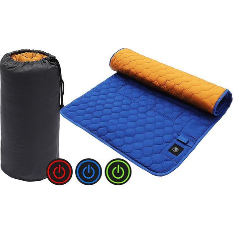 Winterheizmatte USB-Heizmatte Schlafmatte Camping Wärmematratze Temperatur einstellbar Warm Zehn