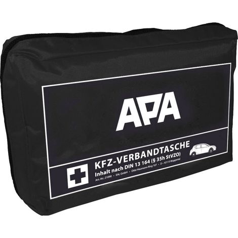 APA 21090  Verbandtasche   (B x H x T) 25.5 x 7 x 14.5 cm  DIN 13164 02-2022  1 St.