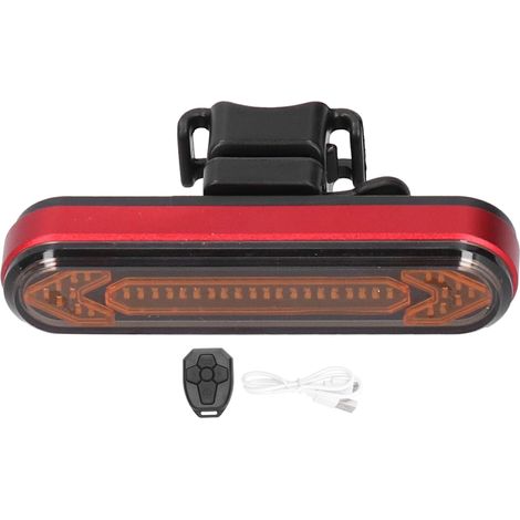 Fahrradblinker, kabelloses Rücklicht mit USB-Aufladung, Mountainbike-Zubehör (1/5)