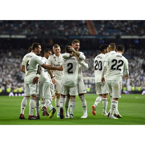 Papier peint panoramique Football - Joueurs de Foot - 260 cm x 188 cm (1/2)