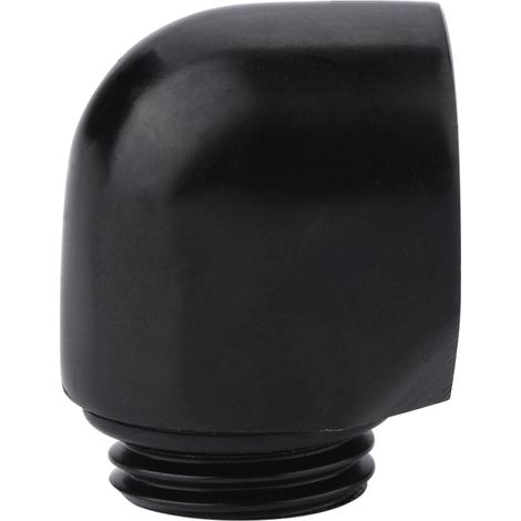 Raccord coudé à deux contacts pour tube fileté G1/4, compatible avec le refroidissement liquide pour PC.