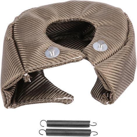 [NEVER USED] Turbo heat protection, turbo blanket heat protection cover barrier turbocharger cover wrap for T3 turbocharger (T3)