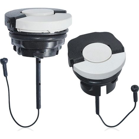 Bouchon de carburant et bouchon d'huile pour Stihl MS171 MS181 MS192 MS193 MS200 MS230 MS231 MS240 MS241 MS250 MS251 MS260 MS340 MS360 Tronçonneuse Débroussailleuse Taille-haie (2PCS) nous s/ (1/5)