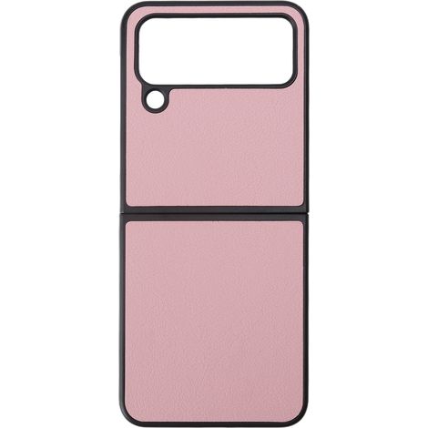 Housse de protection en cuir rose pour téléphone pliable, anti-rayures, anti-poussière, amorti des chocs, étui de protection. (1/5)