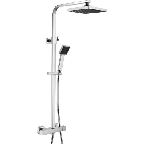 Colonne de Douche Carré Thermostatique Coribi modele CONEMARA (1/5)