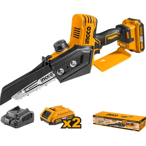 INGCO CGSLI20682 20V Mini Elettrosega con 2 BatterieINGCO CGSLI20682 20V Mini Elettrosega con 2 Batterie (1/5)