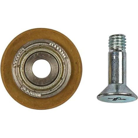 SIDAMO Molette carbure de titane alésage 5 ou 6 mm - 22 mm - 5 mm