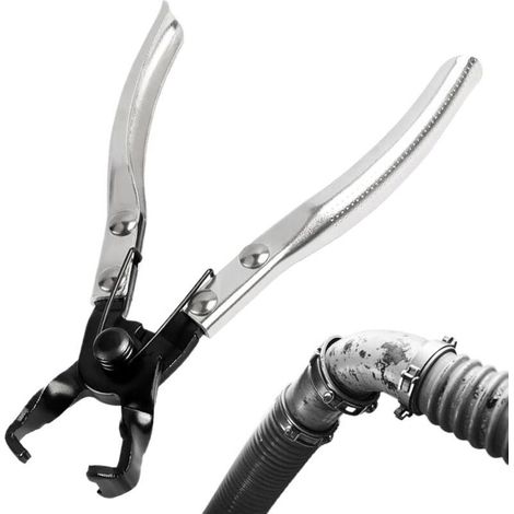 Pinces à Colliers - Pince Robuste pour Collier - Outil de Démontage de Tuyaux Automobile pour Usage Marine, Radiateur, Frein et Moteur (1/4)
