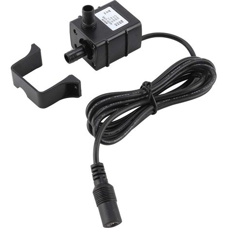 Pompe à moteur sans balais, pompe submersible ultra silencieuse 240 L/H pour fontaines d'eau et aquariums (1/5)