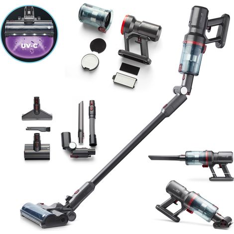 Purifloor Vertica Stick vacuum cleaner with UV-C sterilisation