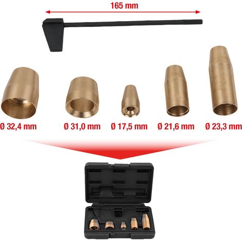KS Tools Montagehülsen-Satz Pumpe-Düse, 6-tlg (1/5)