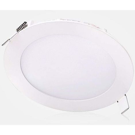 Spot Encastrable Mur et Plafond Le Plafond Ultra Fin Rond De Panneau De Downlight De LED De L'ÉPI LED De 9W A Enfoncé La Lumière Intégrée De Voyant (1/5)