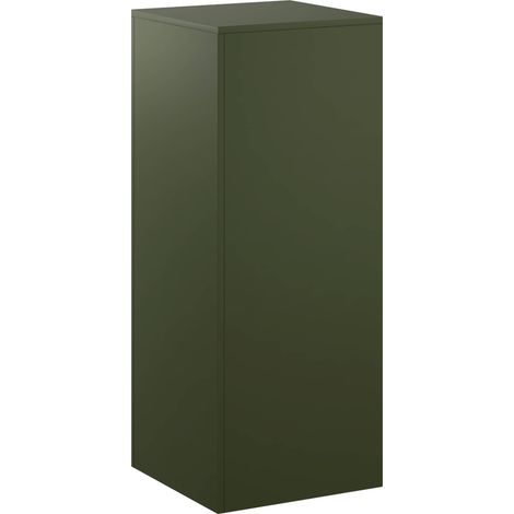 Soporte de plantas Verde oliva 40 x 40 x 100 cm Acero oxidado vidaXL