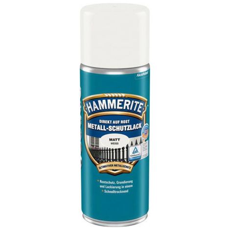Peinture de protection métal en spray blanc 400ml (1/2)