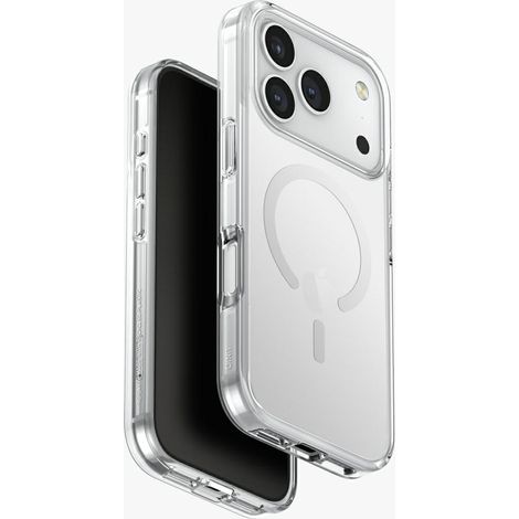 Custodia UNIQ Clario per iPhone 17 Pro con ricarica Magclick, trasparente (1/5)