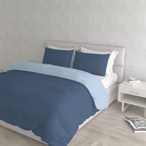 Housse de Couette Colour, Avio/Bleu Clair, 2 Places (1/5)