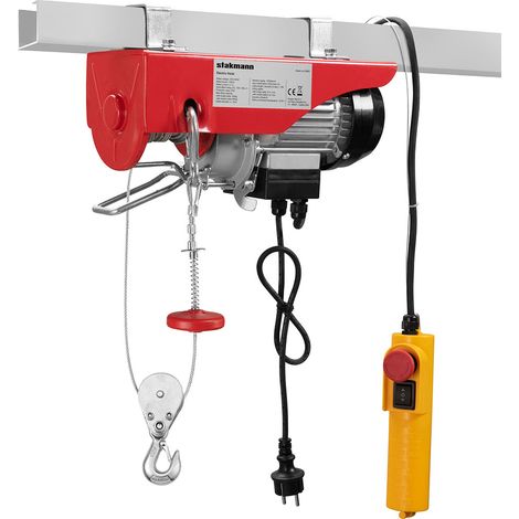 Paranco Elettrico Argano Montacarico Verricello Sollevatore Carico 200/400 kg